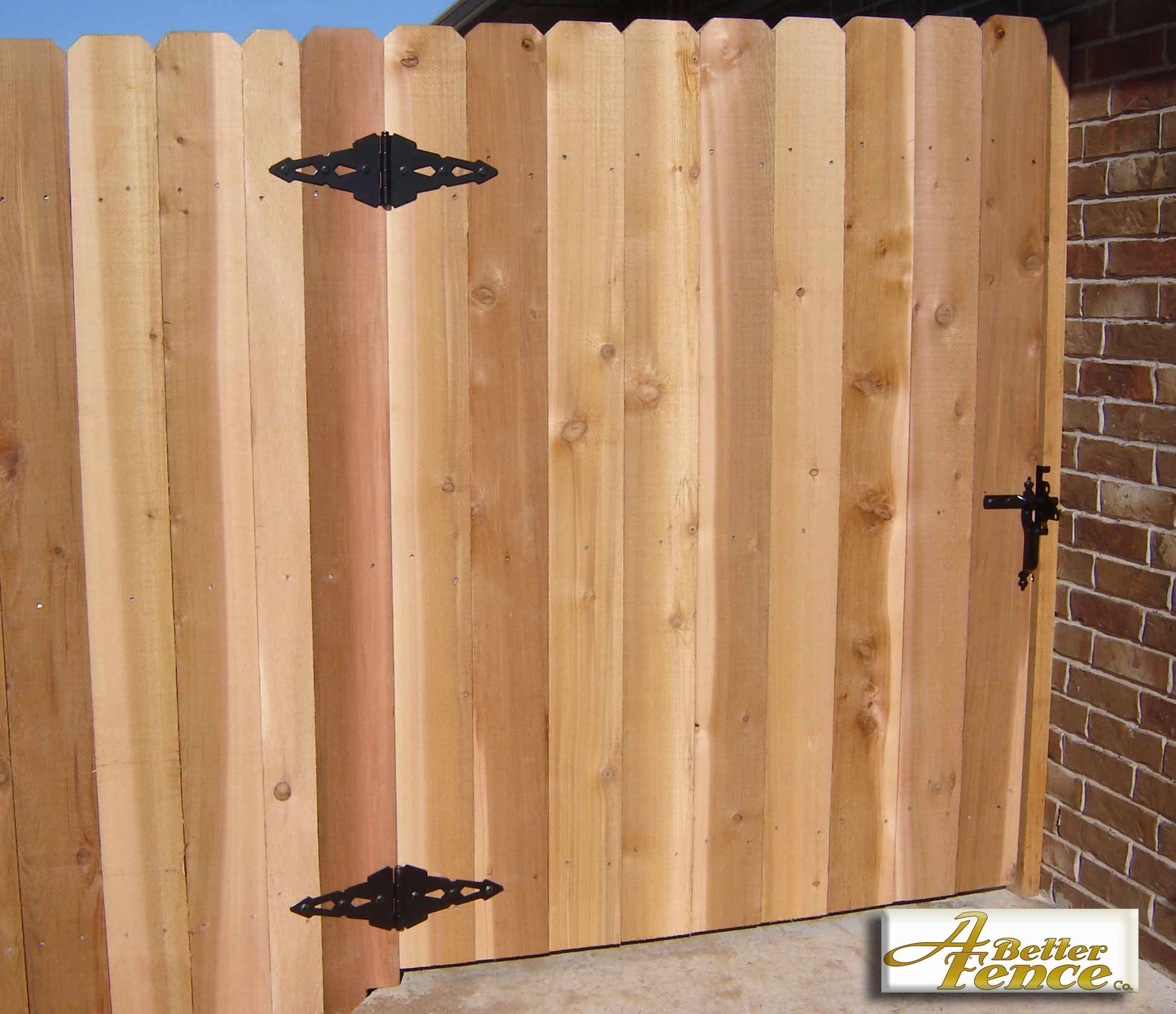 5/8" x 6" Solid Board Western Red Cedar Privacy Fence