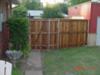 6' Board on Board Western Red Cedar Fence with Top Cap and Trim